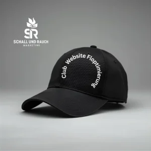 Cap Website-Floptimierung Schwarz