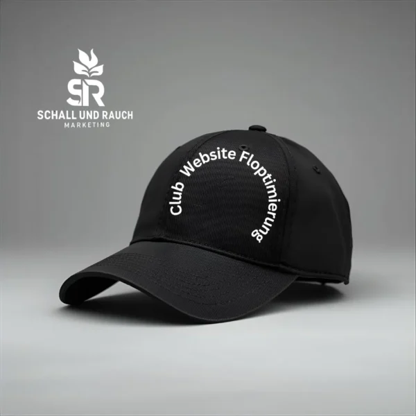 Cap Website-Floptimierung Schwarz