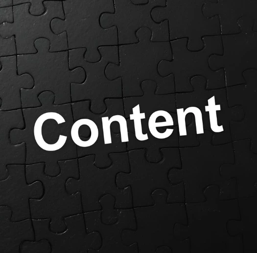 Das Content-Puzzle erstellt mit KI