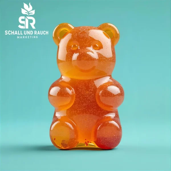 SEO Nahrungsmittel "Java-Bärchen" Vegan aus Schweinespeck