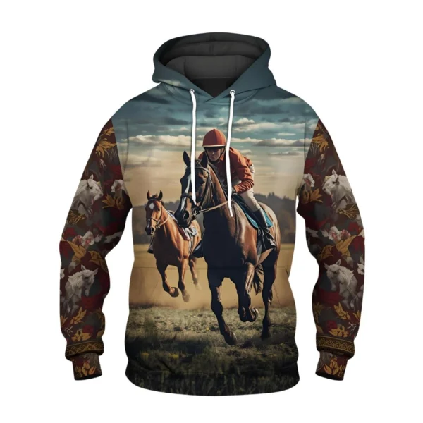 Pferderennen Hoodie Unverkäuflich