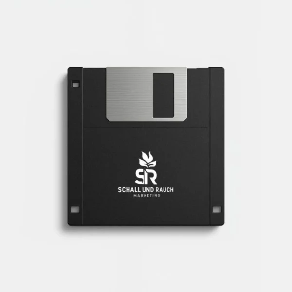 Data Without Data - Merchandise Diskette von Schall und Rauch