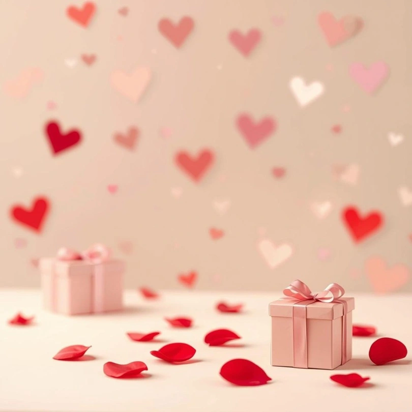 Valentinstag eine Kampagne zum Verlieben