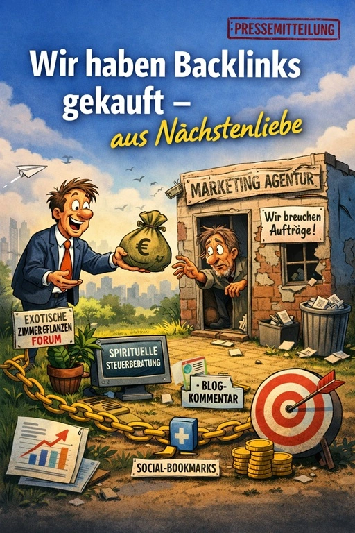 Wir haben Backlinks gekauft