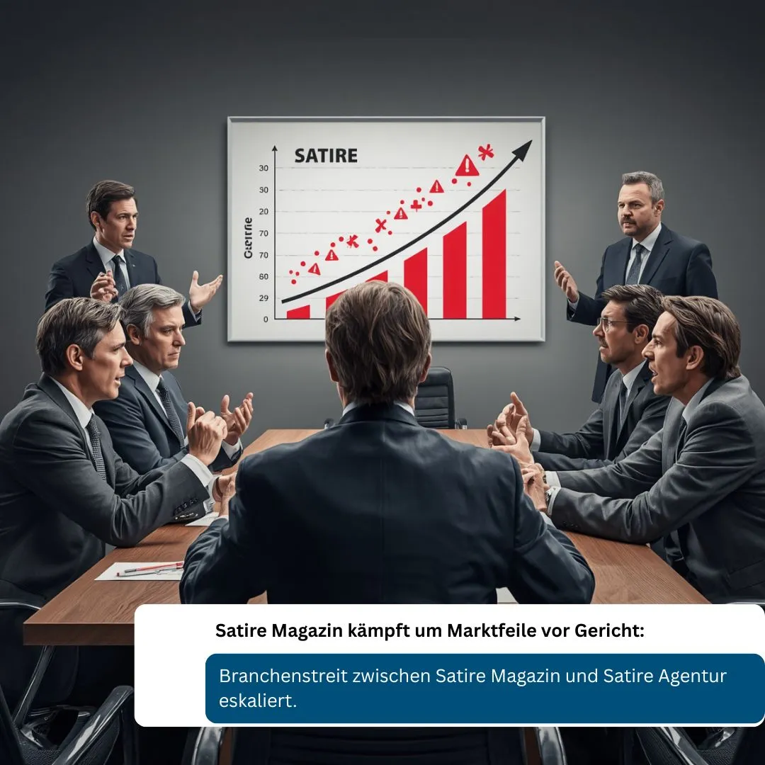 Zu viel Satire: Branchenstreit zwischen Satire Magazin und Satire Agentur eskaliert