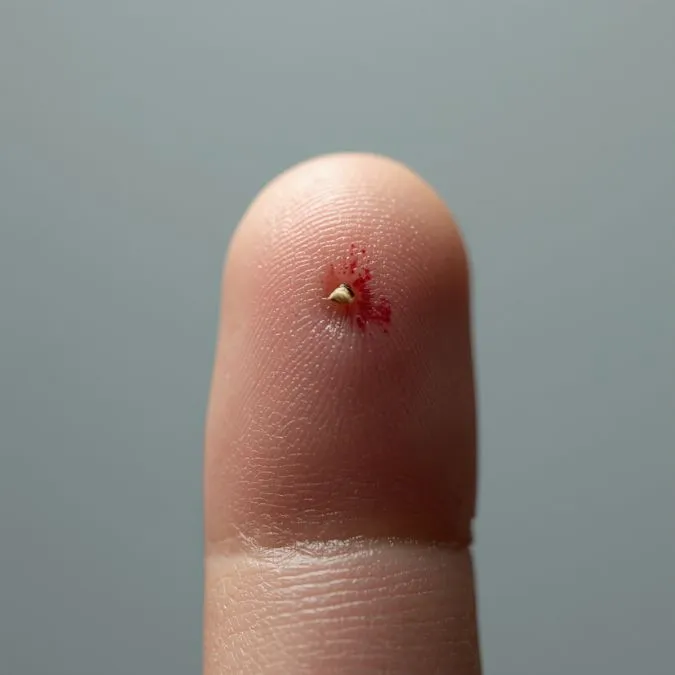 Wichtiger Spieler verletzt Finger mit Splitter